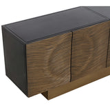 Dharkan Sideboard, Antique Brass-Furniture - Storage-High Fashion Home