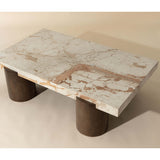 Ardi Coffee Table, Dark Mango