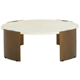 Gallus Coffee Table, Bone