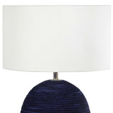 Manuka Table Lamp, Indigo-Lighting-High Fashion Home