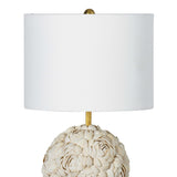 Brittney Mini Shell Lamp, Natural