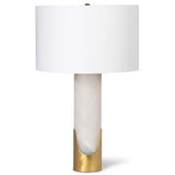 Sacha Table Lamp, Alabaster-Lighting-High Fashion Home