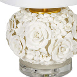 Alice Flower Mini Lamp, White-Lighting-High Fashion Home