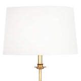 Fisher Floor Lamp, Gold Leaf-Lighting-High Fashion Home