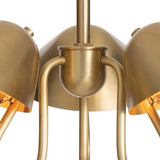 Keaton Pendant, Natural Brass-Lighting-High Fashion Home