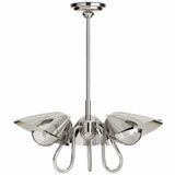 Keaton Pendant, Polished Nickel-Lighting-High Fashion Home