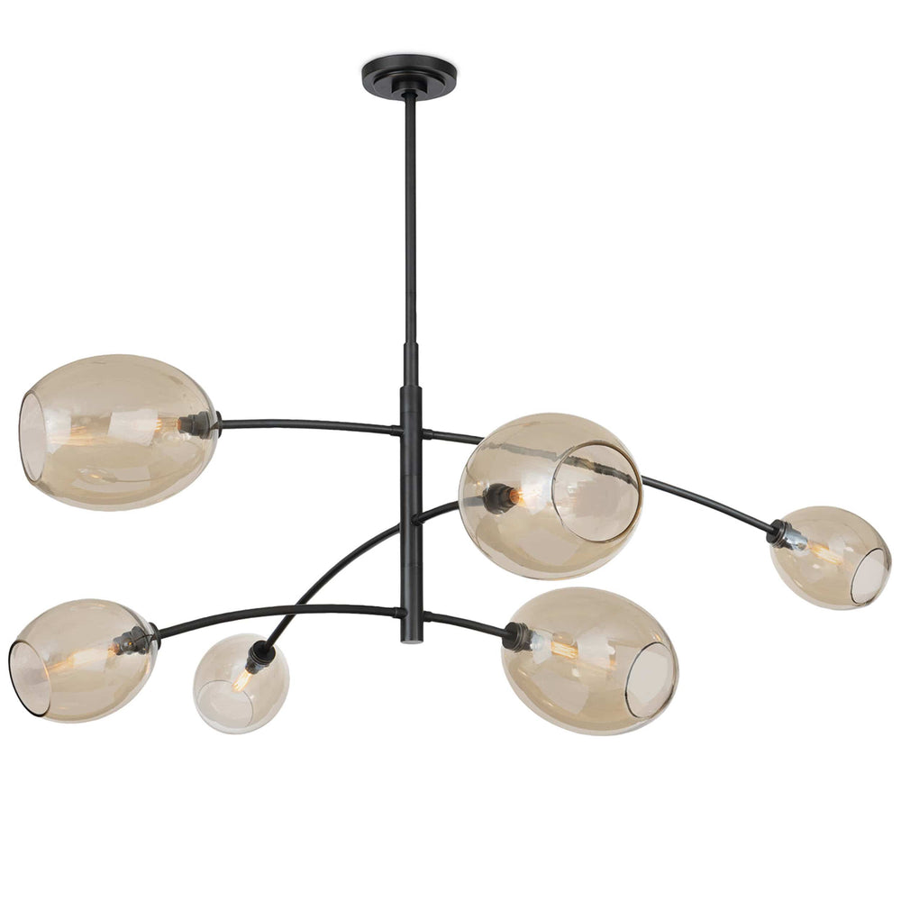 Artemis 6 Light Chandelier, Oil Rubbed Bronze-Lighting-High Fashion Home