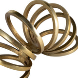 Slinky Ring, Gold-Accessories-High Fashion Home