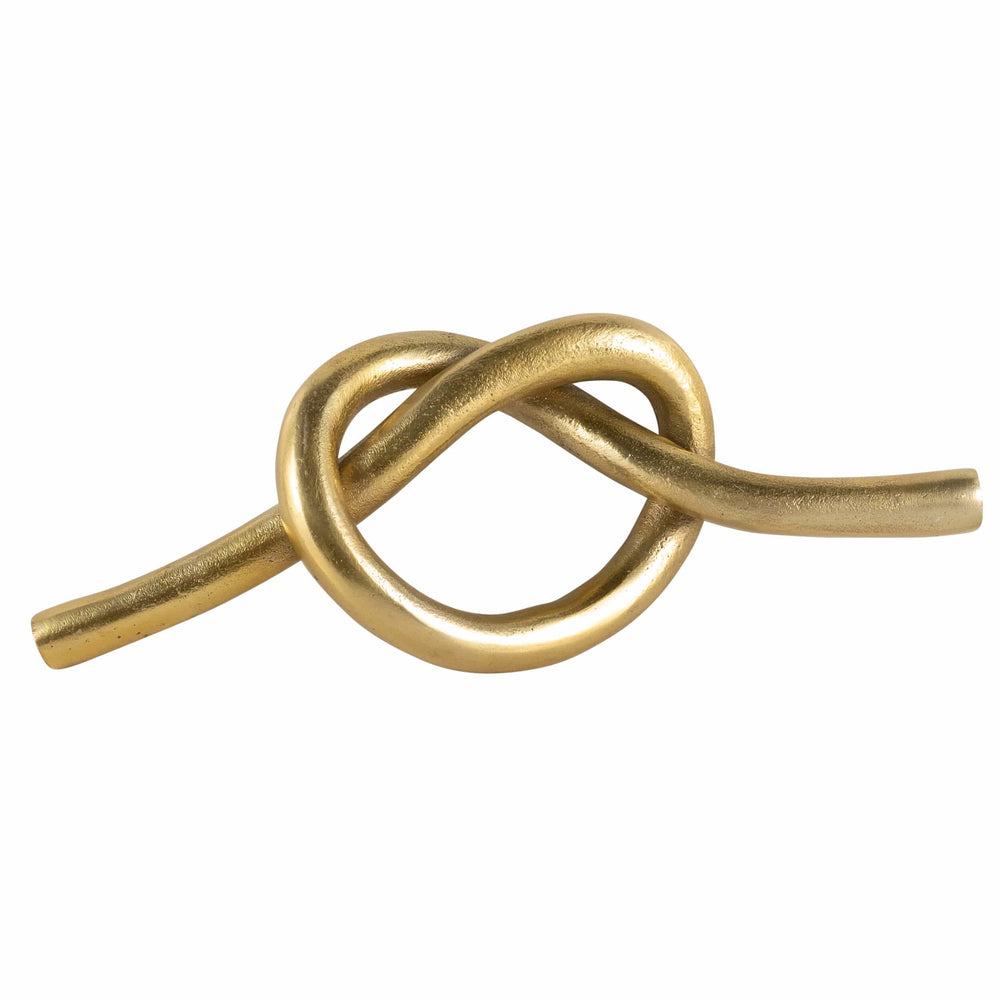 Single Knot, Gold-Accessories-High Fashion Home