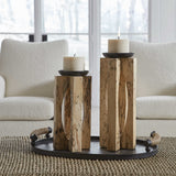 Ilva Candleholders, Set of 2-Accessories-High Fashion Home