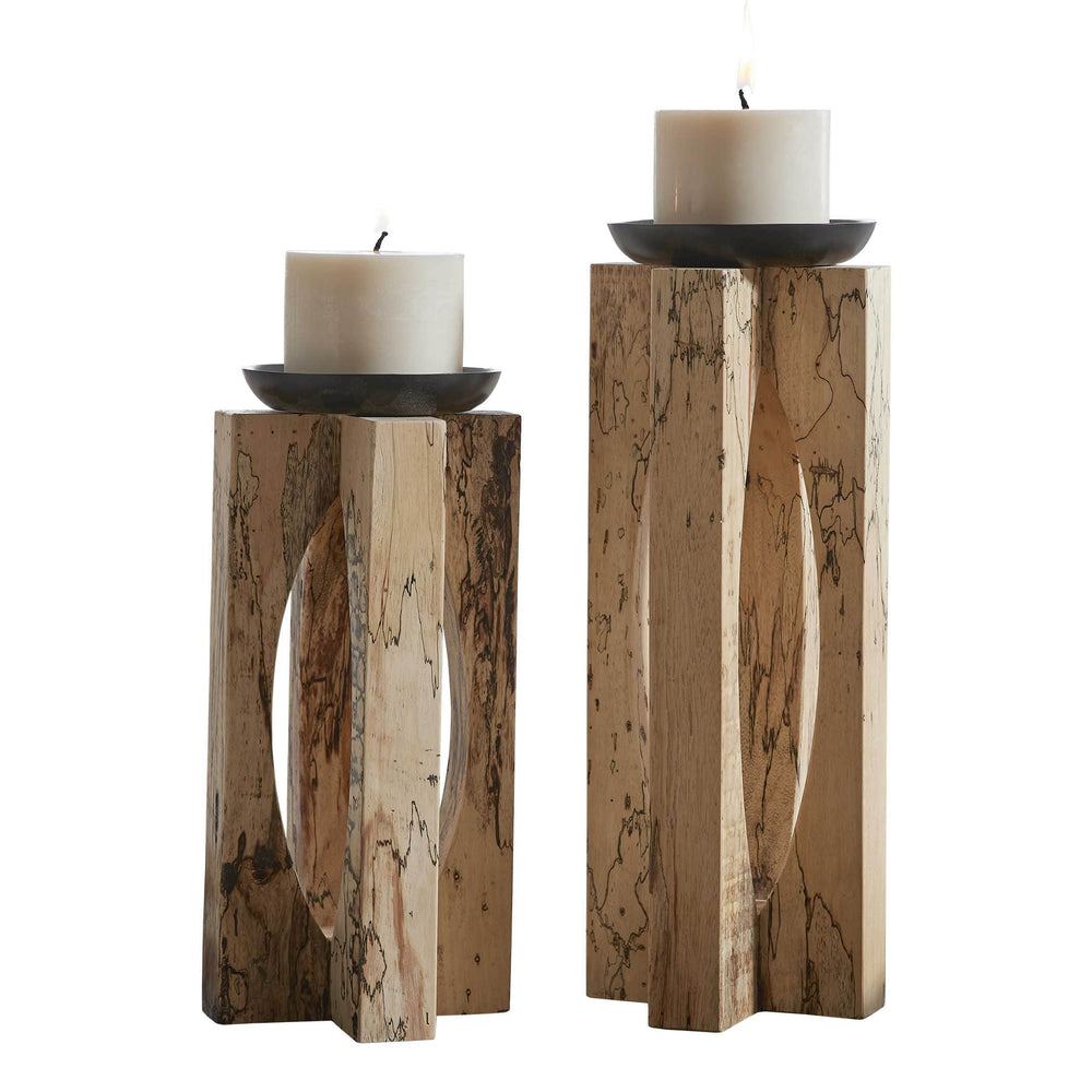 Ilva Candleholders, Set of 2-Accessories-High Fashion Home