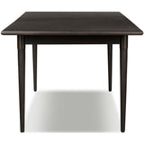 Harper Extension Dining Table, Black-Furniture - Dining-High Fashion Home