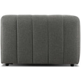 Gwen Outdoor 3-Piece Sofa, Hayes Charcoal