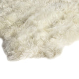 Lalo Lambskin Rug, Cream