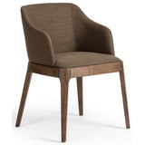 Bryce Arm Chair, Bilton Olive-Furniture - Chairs-High Fashion Home