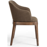 Bryce Arm Chair, Bilton Olive-Furniture - Chairs-High Fashion Home