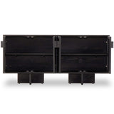 Levon Sideboard, Black Pine-Furniture - Storage-High Fashion Home