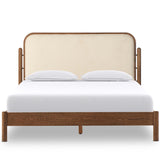 Caroline Bed, Kerbey Ivory-Furniture - Bedroom-High Fashion Home