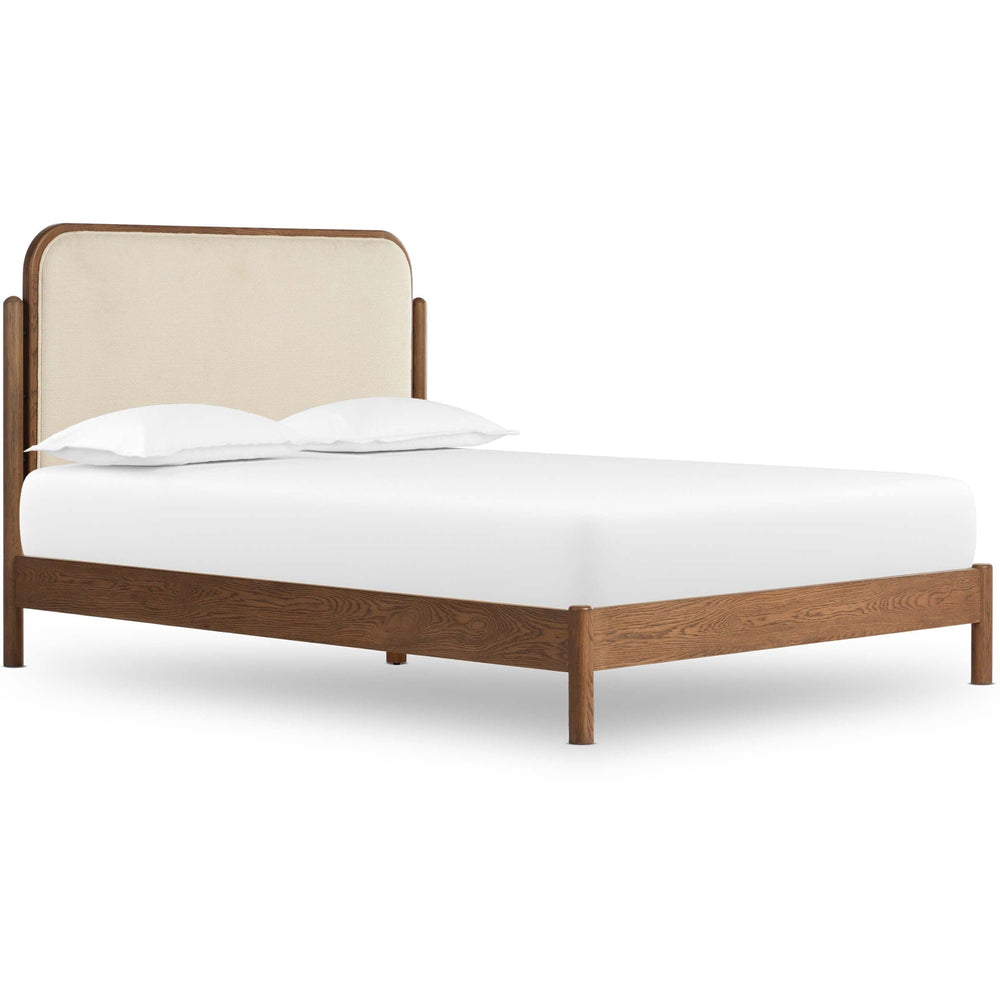 Caroline Bed, Kerbey Ivory-Furniture - Bedroom-High Fashion Home