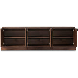 Castillo Media Console, Chestnut-Furniture - Storage-High Fashion Home