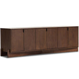 Castillo Media Console, Chestnut-Furniture - Storage-High Fashion Home