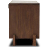 Castillo Media Console, Chestnut-Furniture - Storage-High Fashion Home