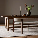 Vittoria Dining Bench, Knoll Natural-Furniture - Dining-High Fashion Home