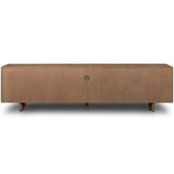 Henry Media Console, Rustic Grey-Furniture - Storage-High Fashion Home