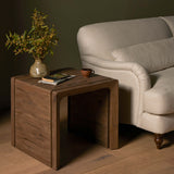 Henry End Table, Rustic Grey-Furniture - Accent Tables-High Fashion Home