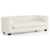 Gidget Sofa, Sheepskin Natural-Furniture - Sofas-High Fashion Home