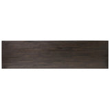 Leo 6 Drawer Dresser, Smoked Black