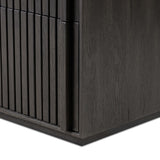 Leo 6 Drawer Dresser, Smoked Black