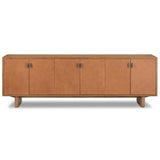 Posada Media Console, Amber-Furniture - Storage-High Fashion Home