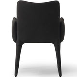 Monza Dining Arm Chair, Heritage Graphite-Furniture - Dining-High Fashion Home