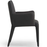 Monza Dining Arm Chair, Heritage Graphite-Furniture - Dining-High Fashion Home