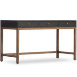 Fiona Desk, Black-Furniture - Office-High Fashion Home