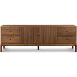 Arturo Media Console, Natural-Furniture - Storage-High Fashion Home