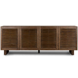 Covington Media Console, Matte Brown-Furniture - Storage-High Fashion Home