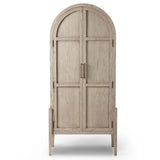 Tolle Panel Door Cabinet, Rustic White-Furniture - Storage-High Fashion Home