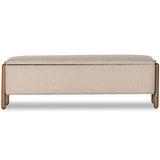 Emma Trunk, Knoll Sand-Furniture - Storage-High Fashion Home