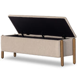 Emma Trunk, Knoll Sand-Furniture - Storage-High Fashion Home