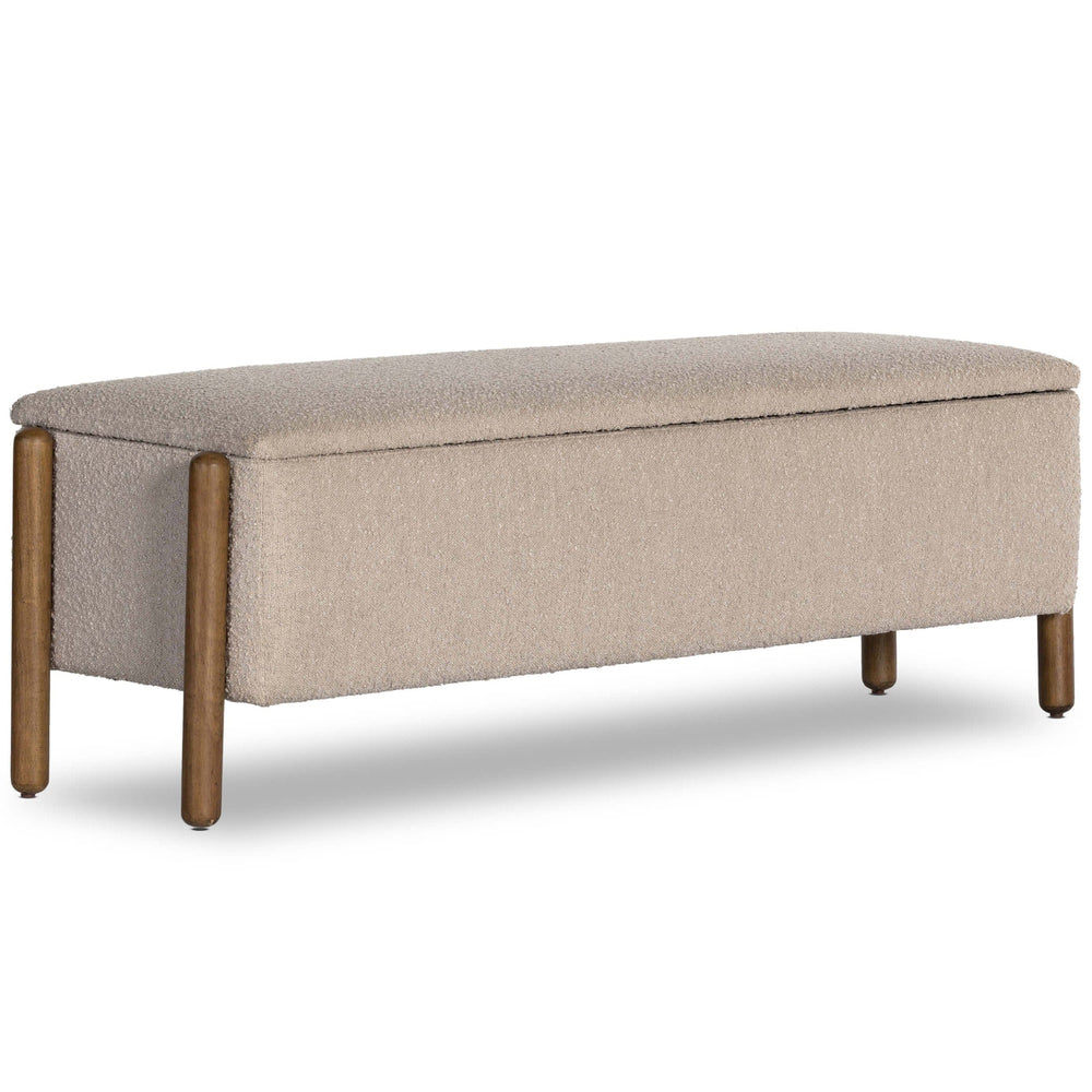 Emma Trunk, Knoll Sand-Furniture - Storage-High Fashion Home