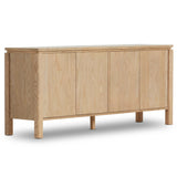 Wolfe Sideboard, Light Burnished Ash-Furniture - Storage-High Fashion Home