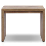 Gilroy Outdoor End Table, Natural-Furniture - Accent Tables-High Fashion Home