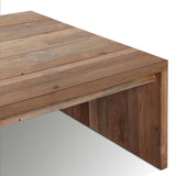 Gilroy Outdoor Coffee Table, Natural-Furniture - Accent Tables-High Fashion Home