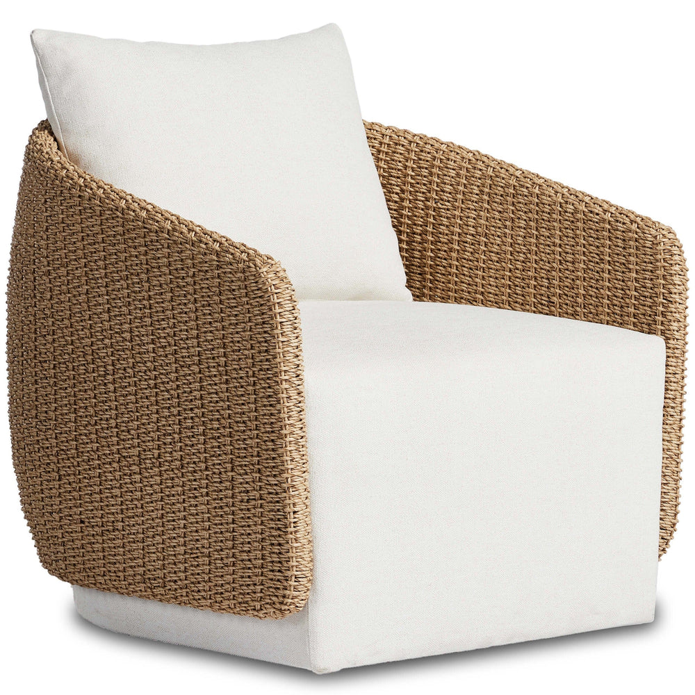 Maven Outdoor Swivel Chair, Alessi Linen-Furniture - Chairs-High Fashion Home