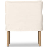 Addington Slipcover Dining Arm Chair, Brussels Natural-Furniture - Dining-High Fashion Home