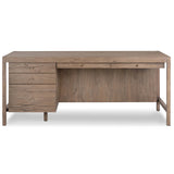 Suspension Desk, Grey Oak-Furniture - Office-High Fashion Home