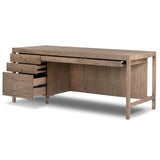 Suspension Desk, Grey Oak-Furniture - Office-High Fashion Home