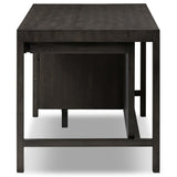 Suspension Desk, Smoked Black